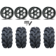 Interco Vampire 2 25x8-12 & 25x10-12 Tires on ITP SS212 Black Wheels