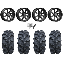 Interco Vampire 2 28x9-14 Tires on MSA M12 Diesel Wheels