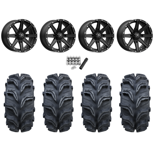 Interco Vampire 2 28x9-14 Tires on MSA M33 Clutch Wheels