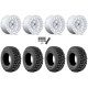 Kenda Klever X/T 35x10-15 (8ply) Radial Tires on Fuel Rincon Machined Beadlock Wheels
