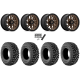 Kenda Klever X/T 35x10-15 (8ply) Radial Tires on Fuel Runner Matte Bronze Wheels