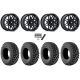 Kenda Klever X/T 32x10-15 Tires on MSA M52 Radar Gloss Black Wheels