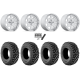 Kenda Klever X/T 32x10-15 Tires on MSA M54 Spark Polished Wheels