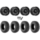 Kenda Klever X/T 32x10-15 Tires on MSA M55 Commander Gloss Black Milled Wheels