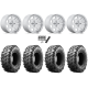 Maxxis Carnivore 28x10-14 Tires on MSA M54 Spark Polished Wheels Maxxis Carnivore 28x10-14 Tires on MSA M54 Spark Polished Wheels
