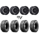 Maxxis Carnivore 31x10-15 Tires on MSA M50 Clubber Gloss Black Wheels