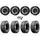 Maxxis Carnivore 33x10-15 Tires on High Lifter HL25 Gloss Black Wheels