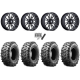 Maxxis Carnivore 32x10-15 Tires on MSA M51 Thunderlips Machined Wheels