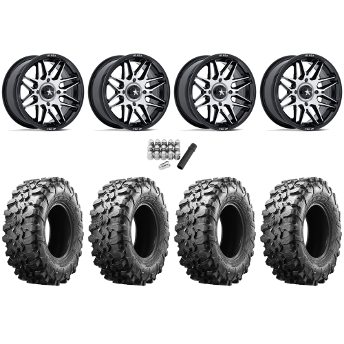 Maxxis Carnivore 32x10-15 Tires on MSA M52 Radar Machined Wheels