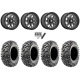 Maxxis Carnivore RT 30x10-15 (8ply) Radial Tires on Fuel Runner Gloss Black Milled Wheels
