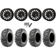 Maxxis Carnivore RT 32x10-15 (8ply) Radial Tires on High Lifter HL25 Gloss Black Wheels