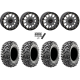 Maxxis Carnivore RT 32x10-15 (8ply) Radial Tires on System 3 SB-5 Gunmetal Grey Beadlock Wheels