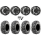 Maxxis Carnivore RT 30x10-15 (8ply) Radial Tires on System 3 SB-8 Matte Black Beadlock Wheels