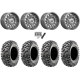 Maxxis Carnivore RT 32x10-15 (8ply) Radial Tires on MSA M55 Commander Platinum Machined Wheels