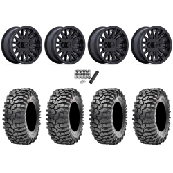 Maxxis Roxxzilla ML7 (Competition Compound) 30x10-14 Tires on MSA M49 Creed Matte Black Wheels