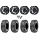 Maxxis Roxxzilla ML7 (Competition Compound) 30x10-14 Tires on MSA M52 Radar Gloss Black Wheels