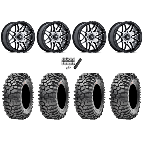 Maxxis Roxxzilla ML7 (Competition Compound) 30x10-14 Tires on MSA M52 Radar Machined Wheels