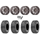 Maxxis Roxxzilla ML7 (Competition Compound) 30x10-14 Tires on MSA M52 Radar Matte Bronze Wheels