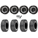 Maxxis Roxxzilla ML7 (Competition Compound) 32x10-15 Tires on High Lifter HL25 Matte Black Wheels
