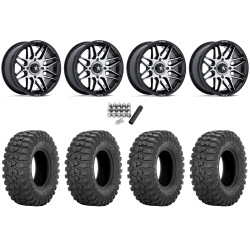 Sedona Rock-A-Billy 28x10-14 Tires on MSA M52 Radar Machined Wheels