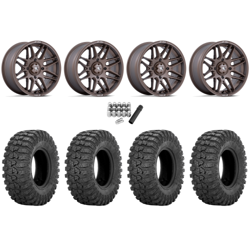 Sedona Rock-A-Billy 30x10-14 Tires on MSA M52 Radar Matte Bronze Wheels