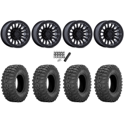Sedona Rock-A-Billy 32x10-15 Tires on Fuel Rincon Blackout Beadlock Wheels