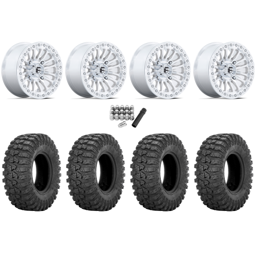 Sedona Rock-A-Billy 32x10-15 Tires on Fuel Rincon Machined Beadlock Wheels Sedona Rock-A-Billy 32x10-15 Tires on Fuel Rincon Machined Beadlock Wheels