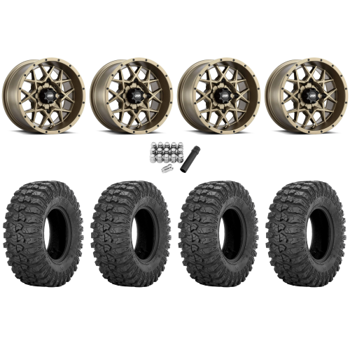 Sedona Rock-A-Billy 32x10-15 Tires on ITP Hurricane Bronze Wheels