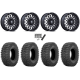 Sedona Rock-A-Billy 32x10-15 Tires on MSA M50 Clubber Matte Black DDT Wheels