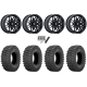 Sedona Rock-A-Billy 32x10-15 Tires on MSA M52 Radar Gloss Black Wheels
