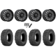 Sedona Rock-A-Billy 32x10-15 Tires on MSA M55 Commander Matte Gunmetal Wheels