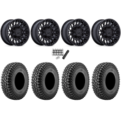 Incursion A/T 32x10-15 Tires on MSA M50 Clubber Gloss Black Wheels