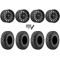 Incursion A/T 32x10-15 Tires on MSA M55 Commander Matte Gunmetal Wheels