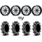 Assassinator Mud Tires 36x8-20 on ITP Hurricane Machined Wheels