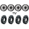 Assassinator Mud Tires 40x10-24 on High Lifter HL21 Gloss Black Wheels