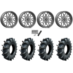Assassinator Mud Tires 40x10-24 on MSA M47 Sniper Gunmetal Milled Wheels