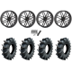 Assassinator Mud Tires 40x10-24 on System 3 Offroad ST-3 Gunmetal Grey Wheels