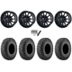 Incursion A/T 35x10-15 Tires on Frontline 762 Gloss Black Wheels