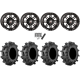 Terminator MAX 30x10-14 (6ply) Tires on High Lifter HL3 Gloss Black Wheels