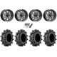 Terminator MAX 30x10-14 (6ply) Tires on MSA M26 Vibe Dark Tint Wheels