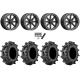 Terminator MAX 30x10-14 (6ply) Tires on MSA M31 Lok2 Satin Black Beadlock Wheels