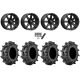 Terminator MAX 30x10-14 (6ply) Tires on MSA M33 Clutch Satin Black Wheels
