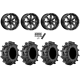Terminator MAX 30x10-14 (6ply) Tires on MSA M41 Boxer Gloss Black Milled Wheels
