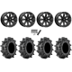 Terminator MAX 30x10-14 (6ply) Tires on MSA M42 Bounty Satin Black Milled Wheels