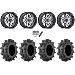 Terminator MAX 30x10-14 (6ply) Tires on MSA M52 Radar Machined Wheels