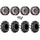 Terminator MAX 30x10-14 (6ply) Tires on MSA M52 Radar Matte Bronze Wheels