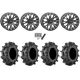 Terminator MAX 30x10-14 (6ply) Tires on System 3 Offroad SB-4 Matte Black Beadlock Wheels