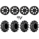 Terminator MAX 30x10-14 (6ply) Tires on System 3 Offroad SB-7 Matte Black Beadlock Wheels