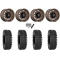 System 3 XT400 30x10-15 Tires on MSA M50 Clubber Matte Bronze Wheels