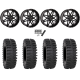 System 3 XT400 33x9.5-20 Tires on System 3 Offroad ST-7 Gloss Black Wheels